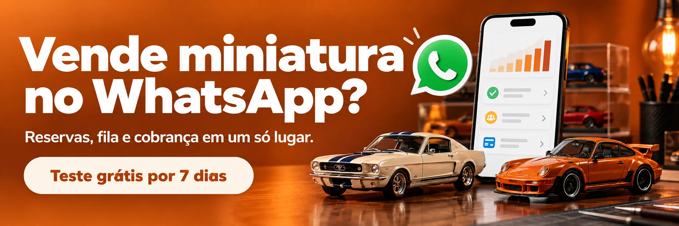 Organize suas vendas no WhatsApp